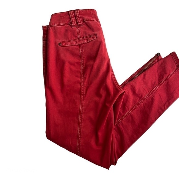 Anthropologie Pilcro Red Jeans - Picture 3 of 3